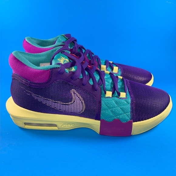 NEW Nike LeBron Witness VII Field Purple/White Men’s Size 10.5 main image 4